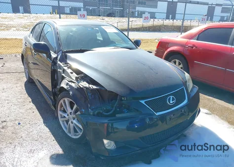 2007 Lexus Is 250 z USA, uszkodzony, nr VIN JTHBK262672057341